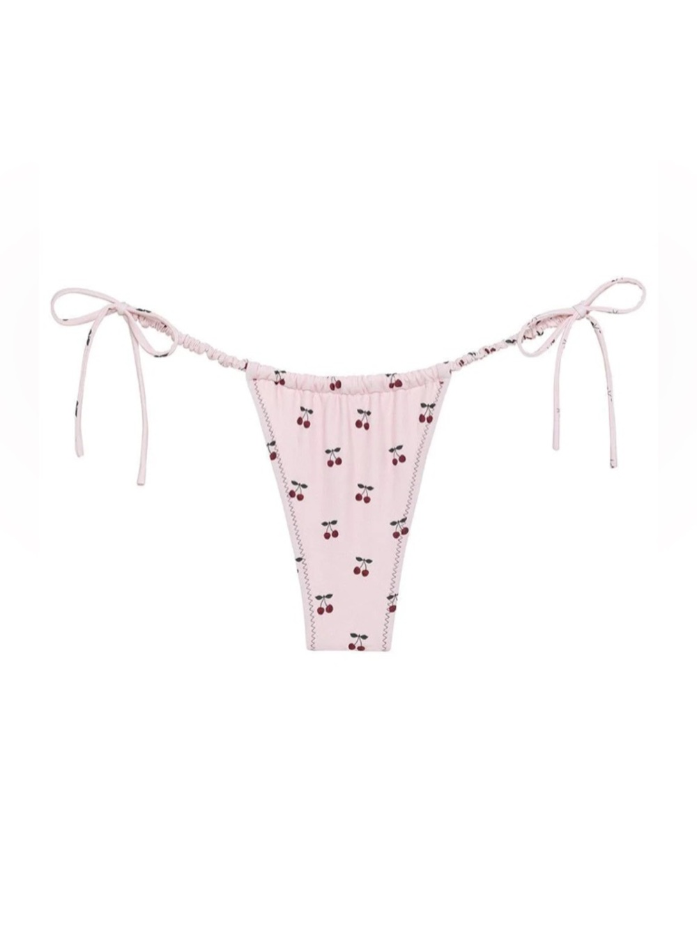 Montce Cherries Brasil (Scrunch) Bikini Bottom Size M NWT